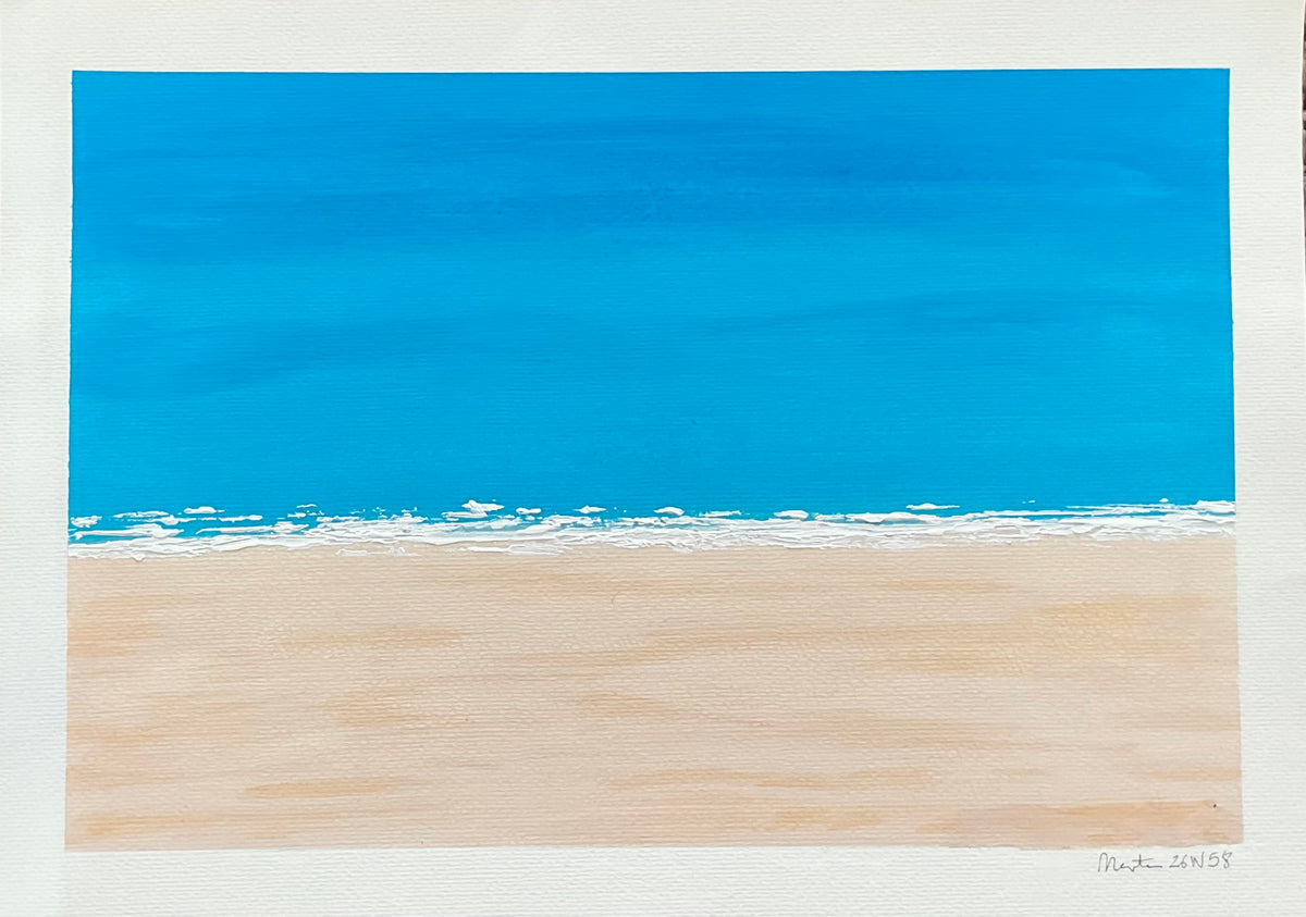 Pintura original en papel / Original painting on paper 26N58