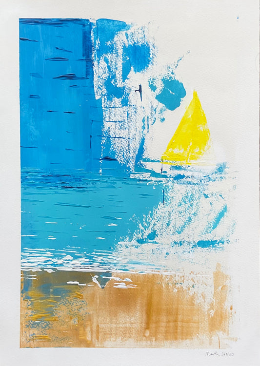 Pintura original en papel / Original painting on paper 26N60