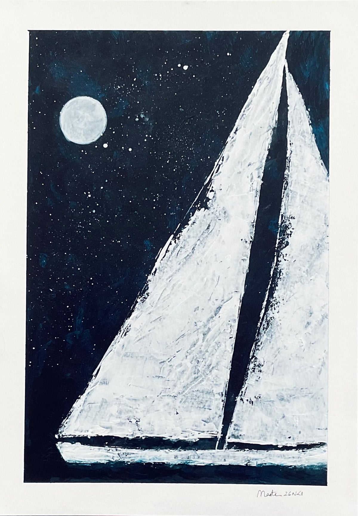 Pintura original en papel / Original painting on paper 26N41